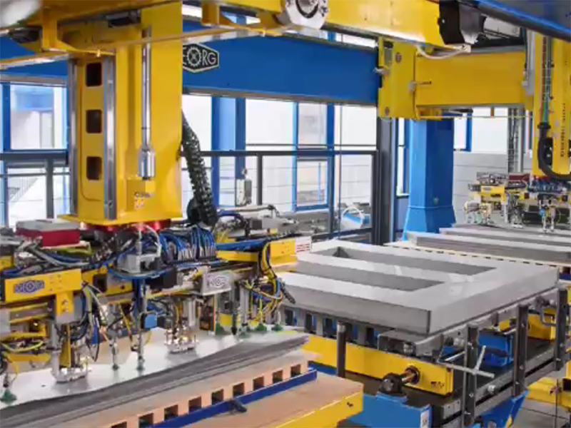 軍工企業(yè)合作的重負(fù)載桁架機械手